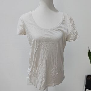 Loft White Women's Top